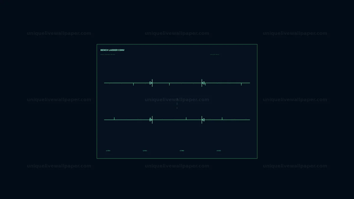 Futuristic Data Scale HUD Seamless Loop
