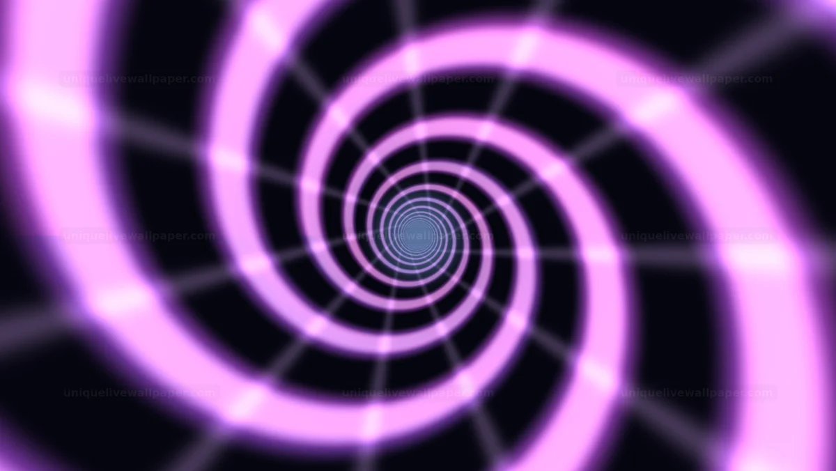 Watermarked thumbnail for Purple Spiral Portal Tunnel Seamless Loop