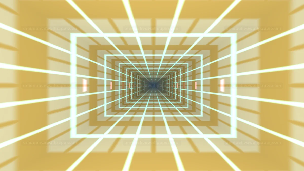 Abstract Neon Tube Flight Background Seamless Loop