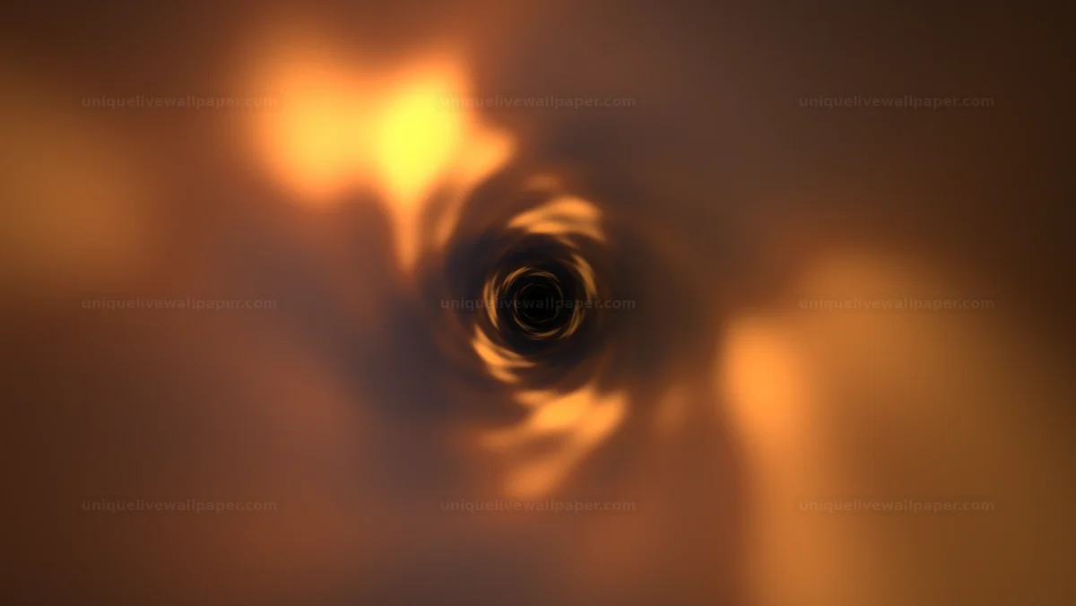 Abstract Sci Fi Tunnel Background — The scene displays a swirling tunn