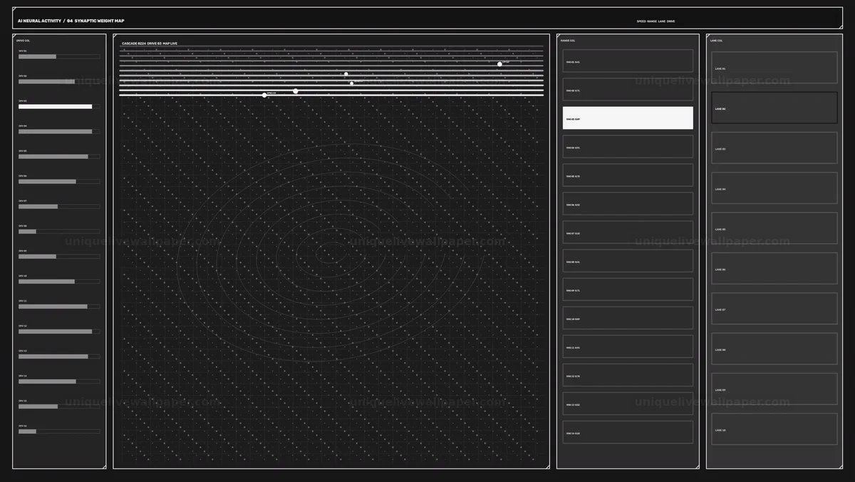 Watermarked thumbnail for AI Neural Activity Data Visualization HUD