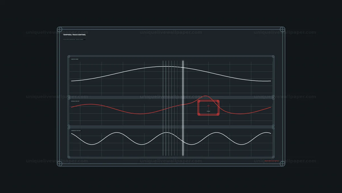 Anomaly Detection Dashboard HUD Seamless Loop