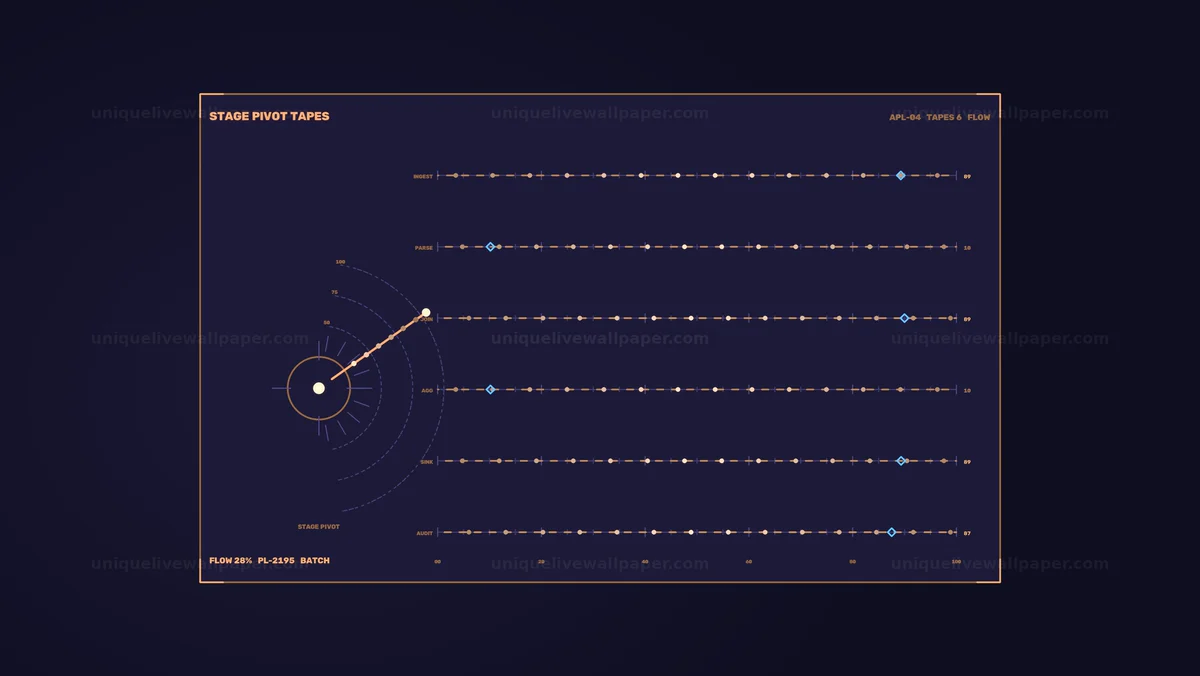 Data Pipeline Monitoring HUD Seamless Loop