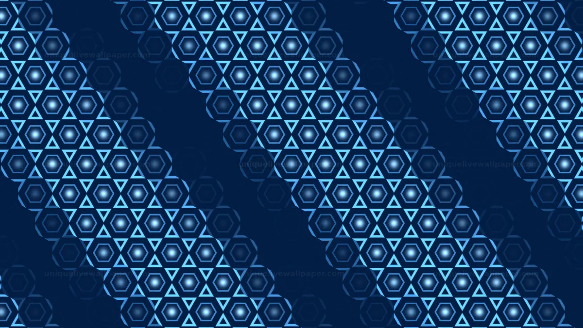 Blueprint Hexagonal Lattice Background Loop — Blueprint hexagonal latt
