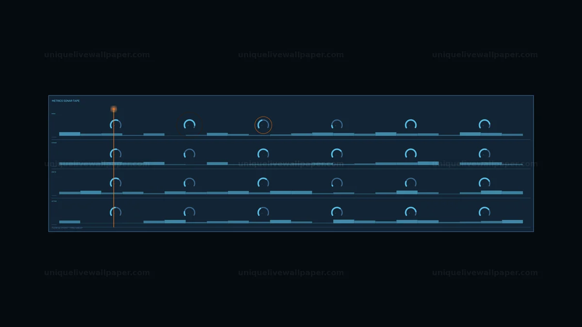 Watermarked thumbnail for Industrial Metrics Dashboard HUD Seamless Loop