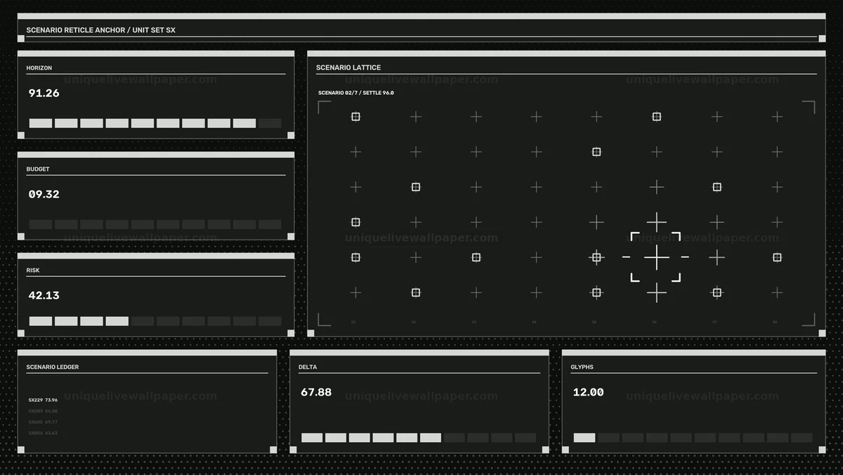 Watermarked thumbnail for Decision Support Dashboard HUD Seamless Loop