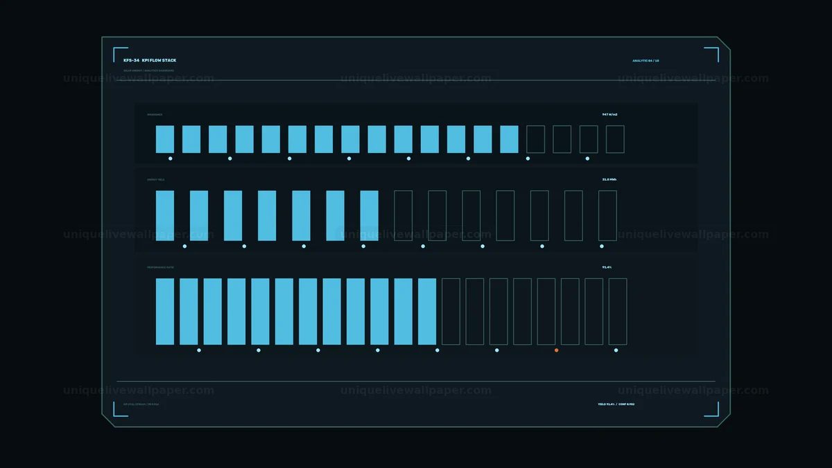 Solar Energy Analytics Dashboard Seamless Loop