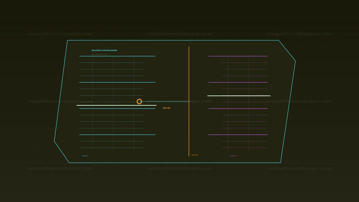 Watermarked thumbnail for Border Flow Telemetry Interface HUD Seamless Loop