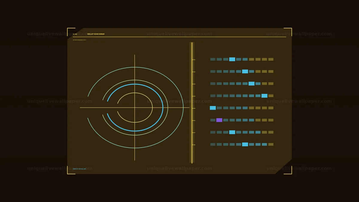 Election Integrity Crisis Radar HUD Seamless Loop