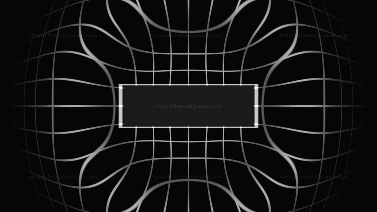 Black and white radial burst title reveal shows motion graphics design