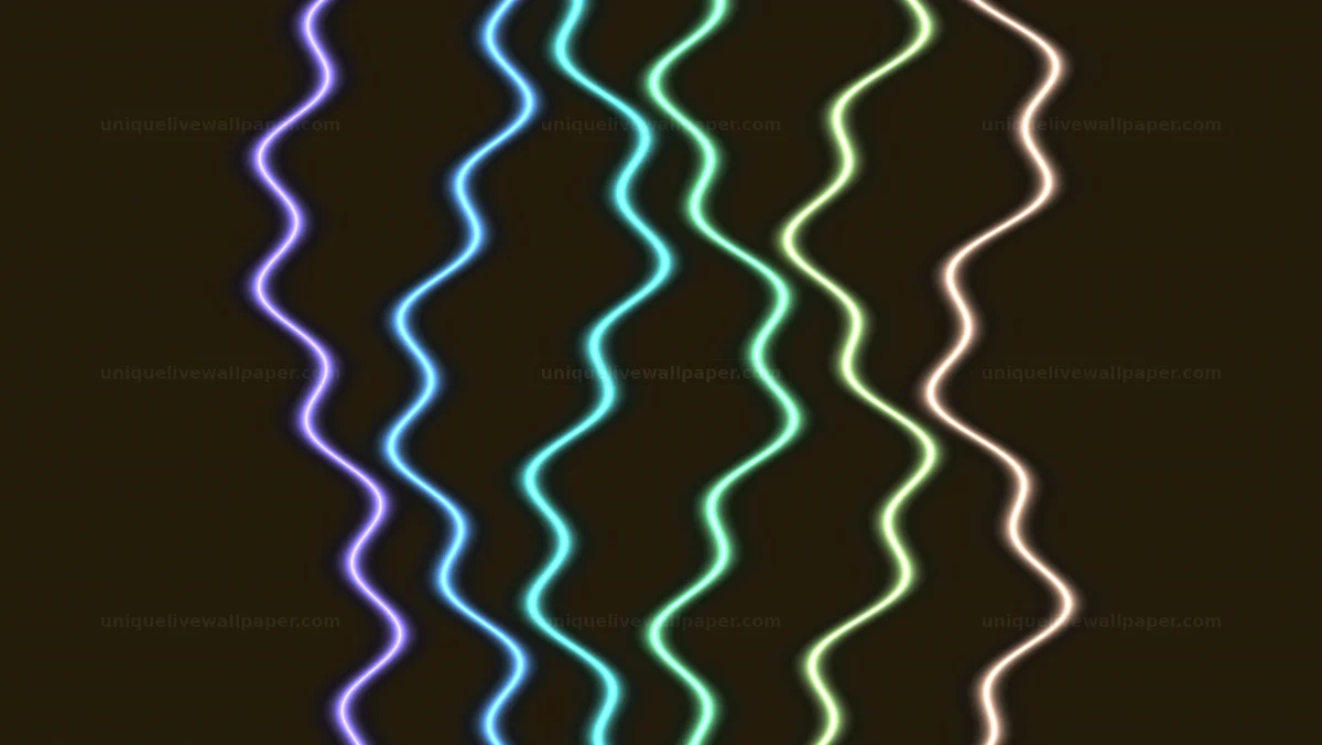 Watermarked thumbnail for Electric Color Distortion Waves Seamless Loop