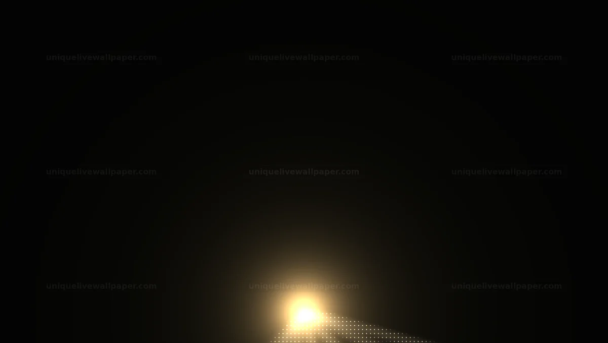 Glitter particles through soft light create a dynamic motion effect