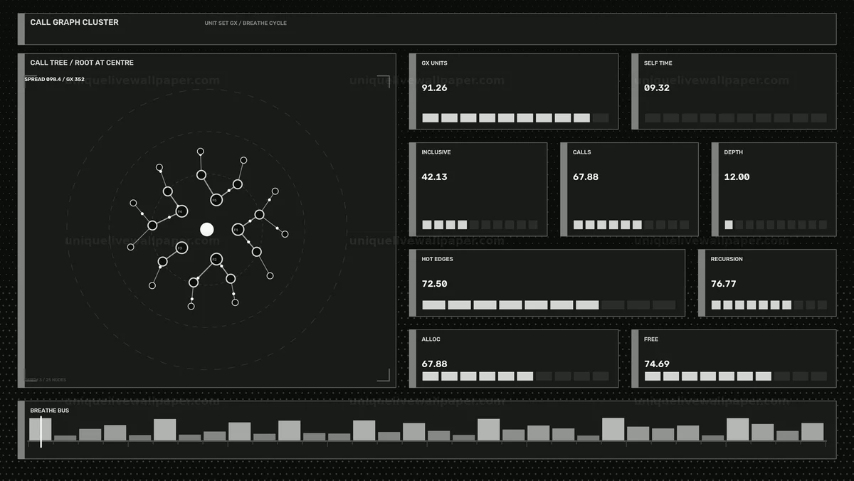 Algorithm Performance Control Panel Seamless Loop