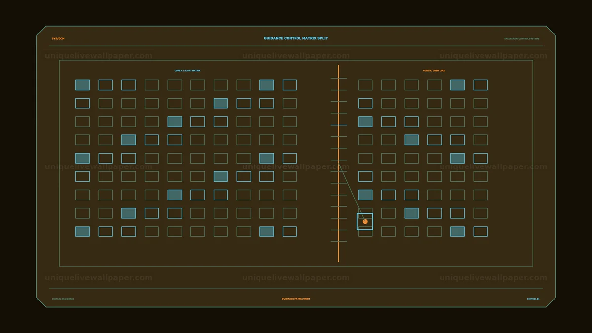 Watermarked thumbnail for Spacecraft Control Systems Dashboard Seamless Loop