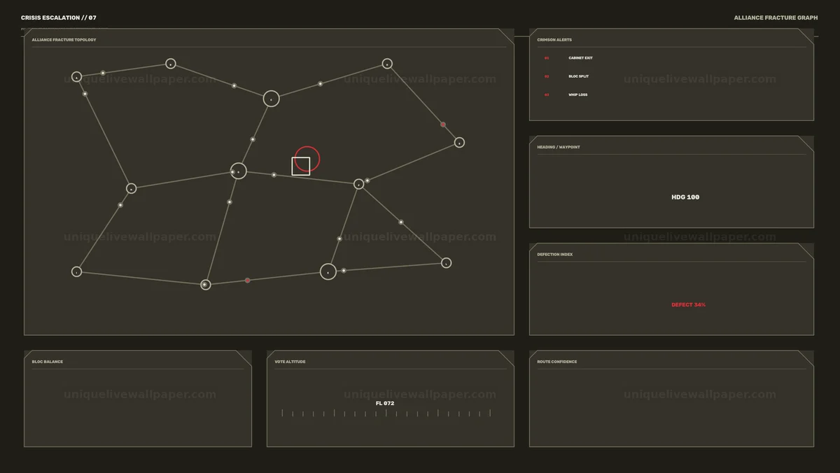 Alliance Fracture Graph HUD Seamless Loop