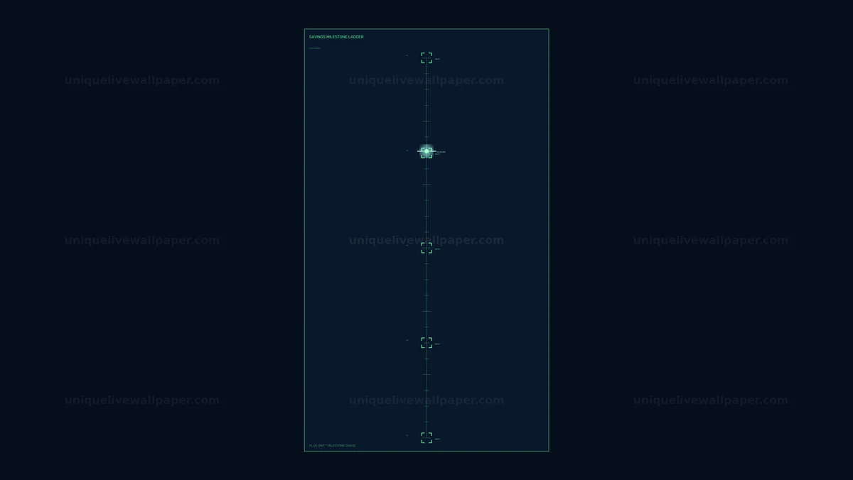 Watermarked thumbnail for Savings Milestone Dashboard HUD Seamless Loop