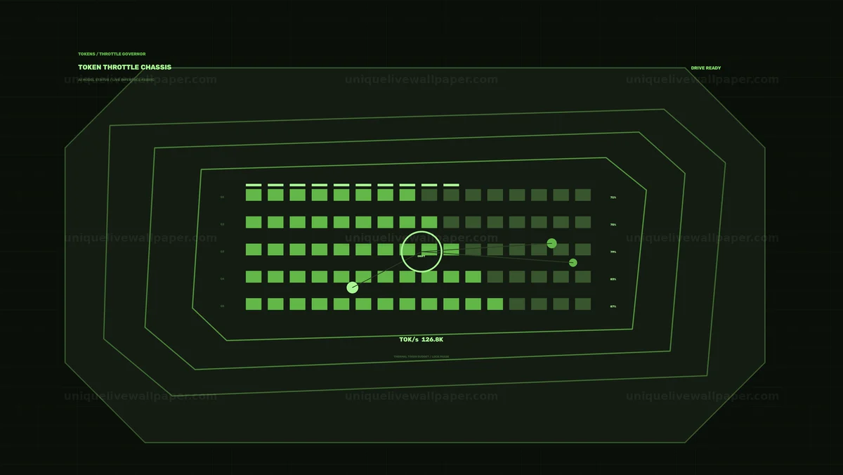 AI Model Status Dashboard Data Grid Seamless Loop