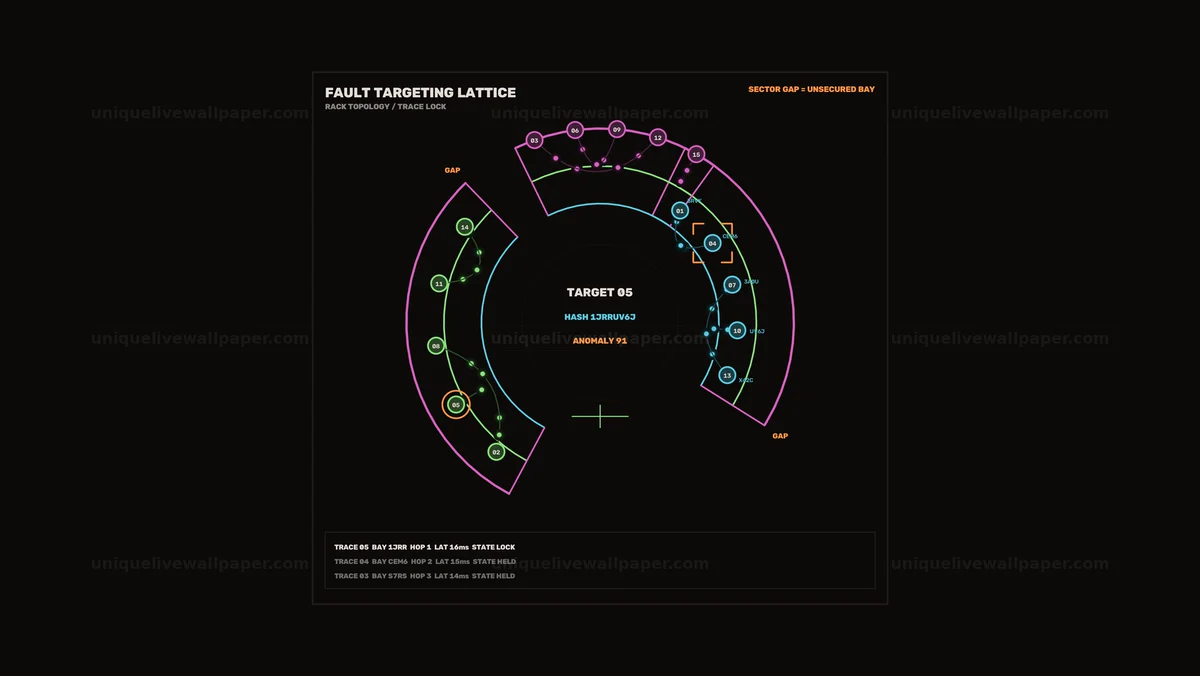 Fault Targeting Lattice HUD Seamless Loop