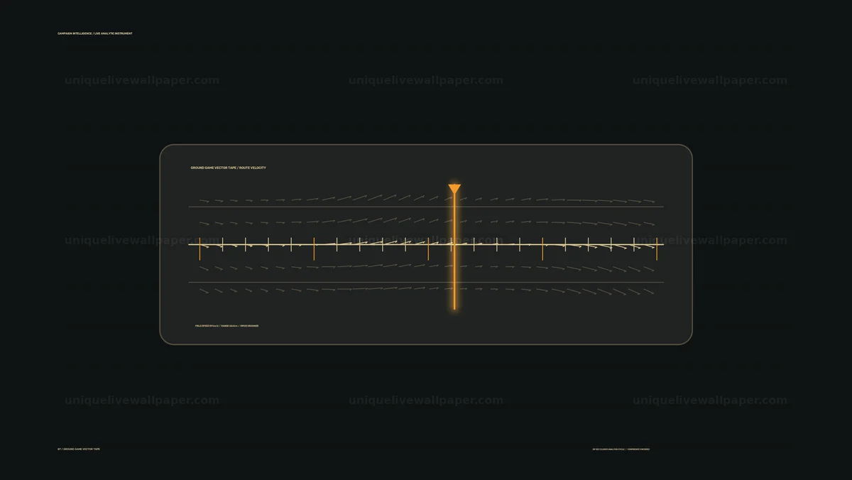 Campaign Intelligence Vector HUD Seamless Loop