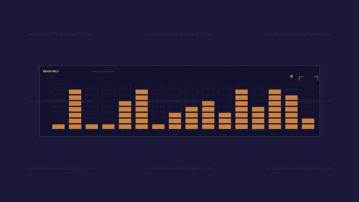 Election Campaign Reach Analytics HUD Seamless Loop