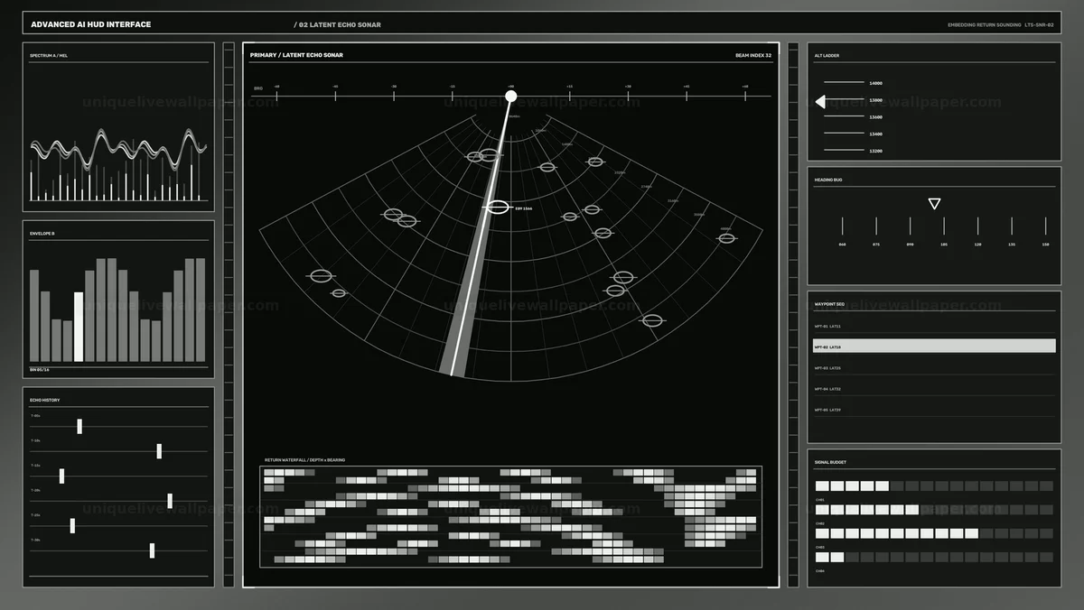 Watermarked thumbnail for Advanced AI Sonar Radar HUD Interface