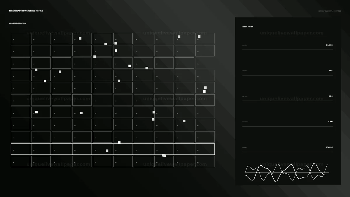 Watermarked thumbnail for Fleet Health Monitoring HUD Seamless Loop