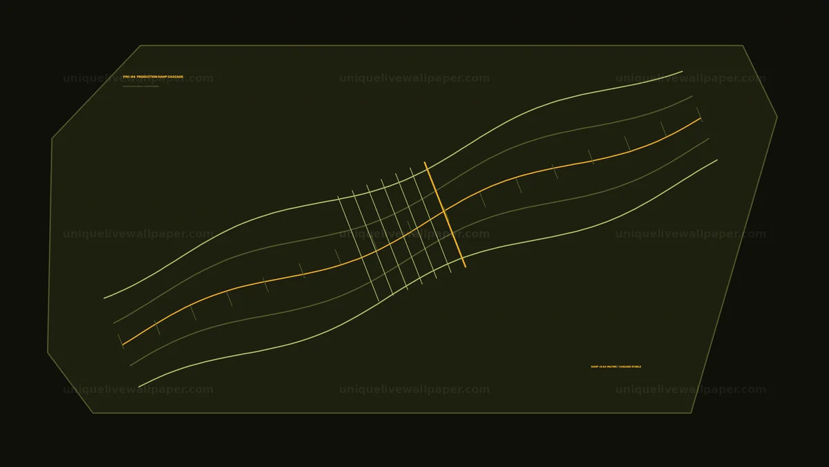 Watermarked thumbnail for Industrial Production Control HUD Seamless Loop