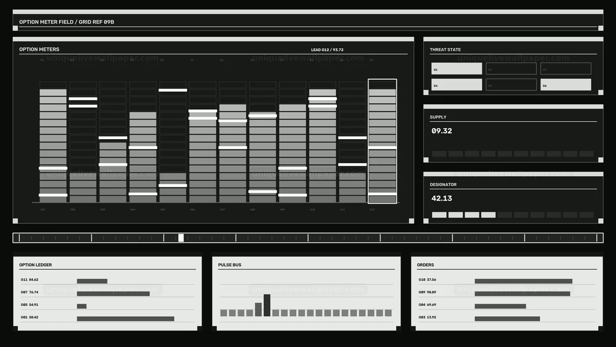 Watermarked thumbnail for Decision Support Dashboard HUD Seamless Loop