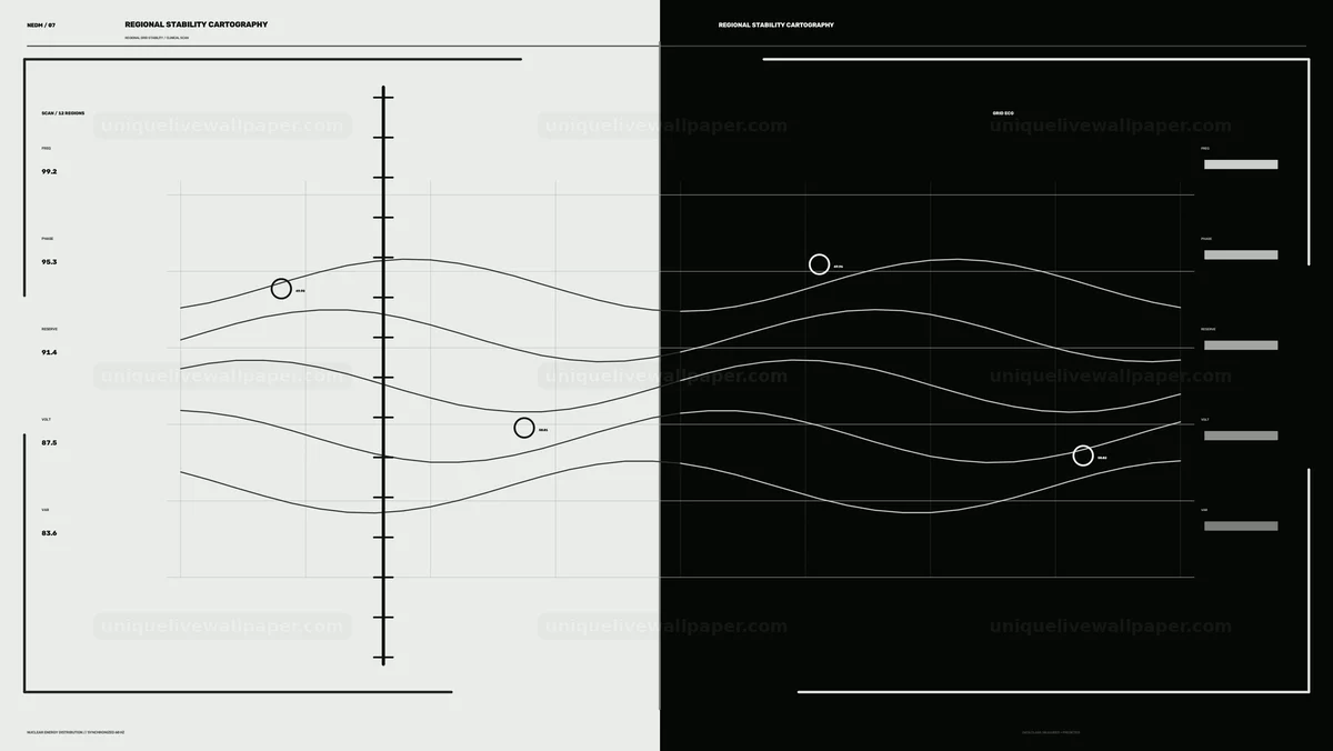 Watermarked thumbnail for Energy Distribution Monitoring Display Seamless Loop