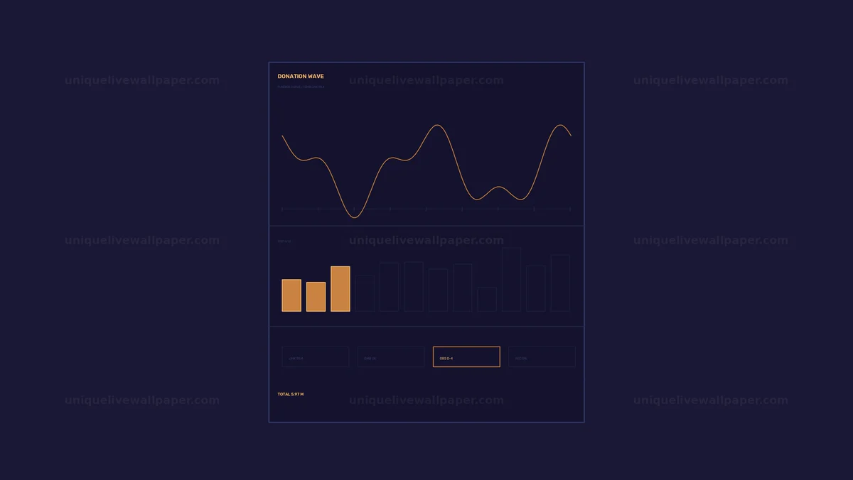 Watermarked thumbnail for Campaign Metrics Interface HUD Seamless Loop