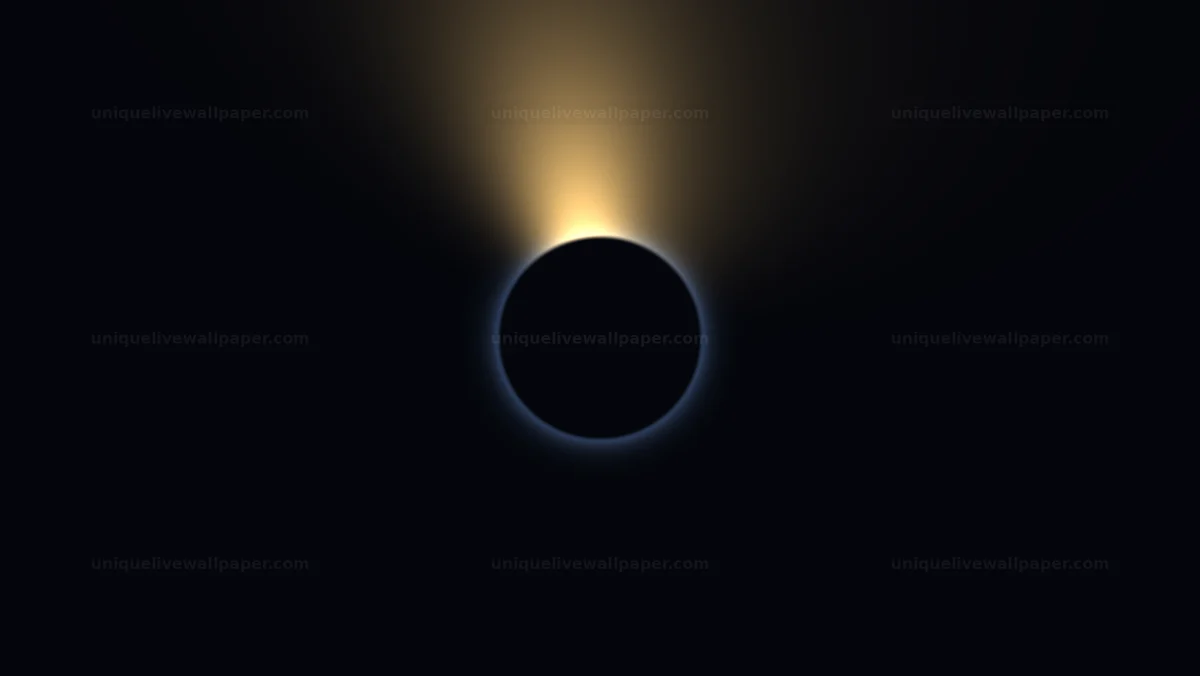 Watermarked thumbnail for Solar Eclipse Corona Seamless Loop