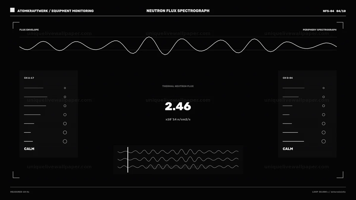 Watermarked thumbnail for Nuclear Reactor Monitoring HUD Seamless Loop