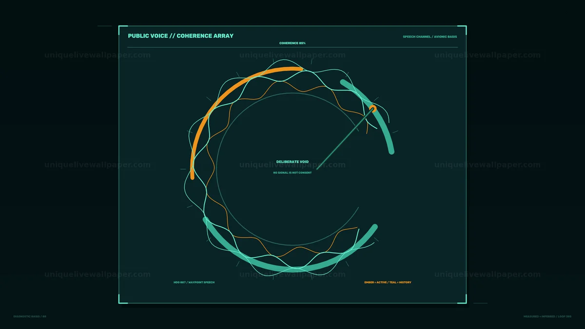 Watermarked thumbnail for Civil Liberties Diagnostic Screen Seamless Loop