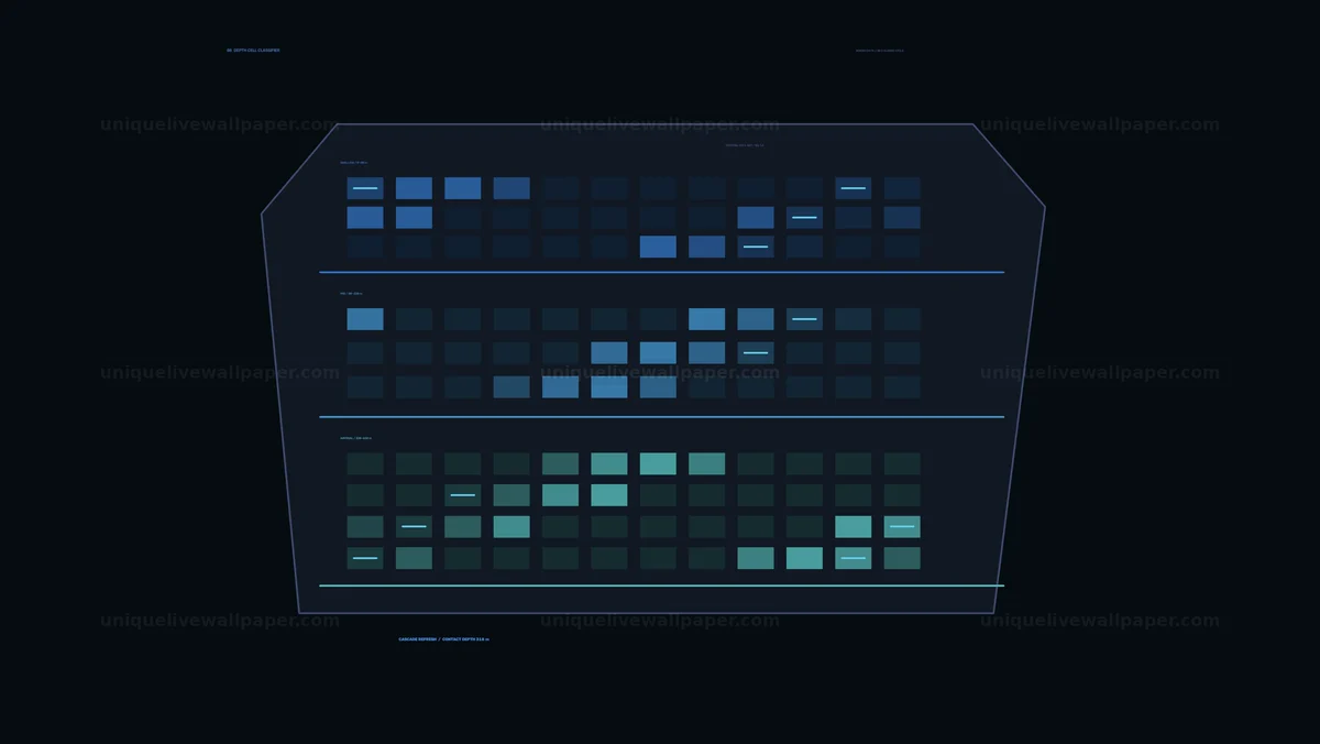 Data Dashboard HUD Interface Seamless Loop