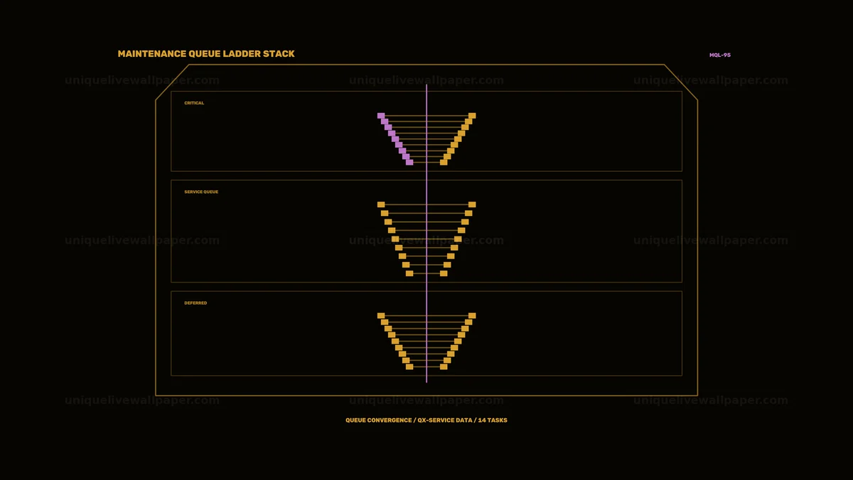 Watermarked thumbnail for Maintenance Diagnostics Queue HUD Seamless Loop