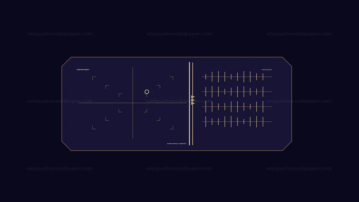 Acoustic Contact Alert HUD Seamless Loop
