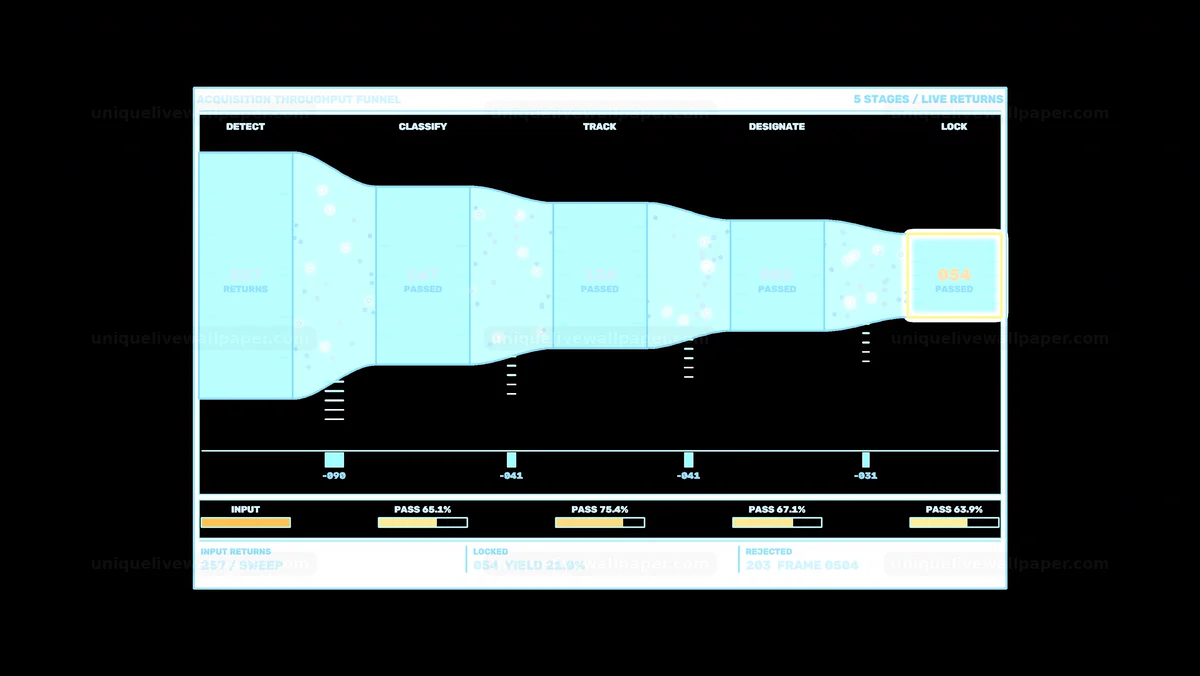 Watermarked thumbnail for Complex Target Acquisition Interface HUD Seamless Loop