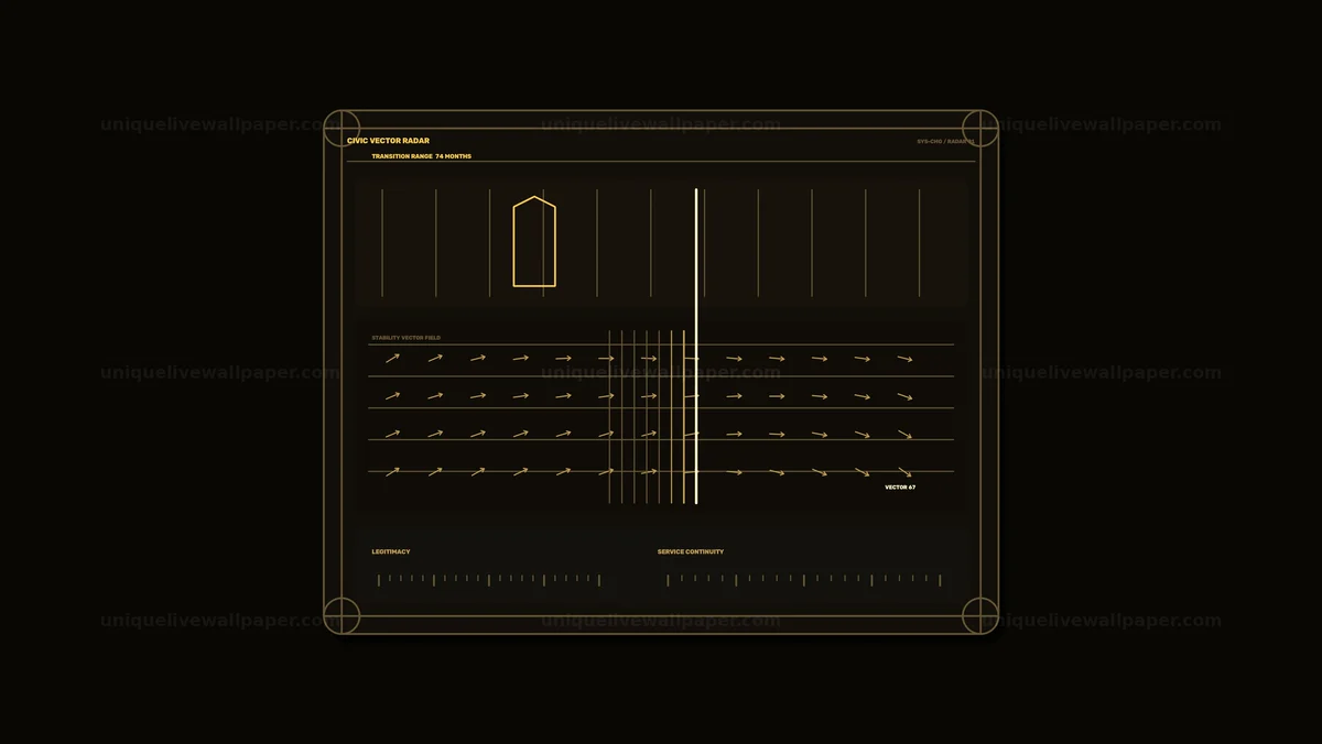 Government System Change Data Visualization Seamless Loop