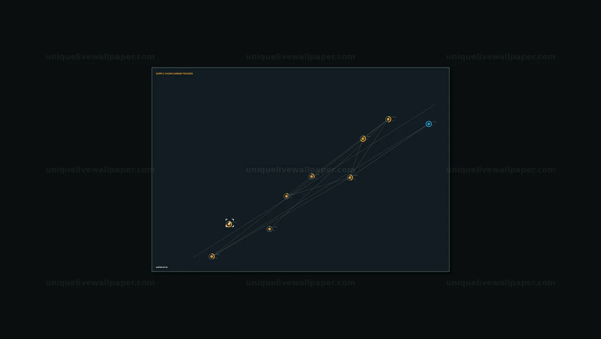 Watermarked thumbnail for Supply Chain Carbon Tracker Interface Seamless Loop