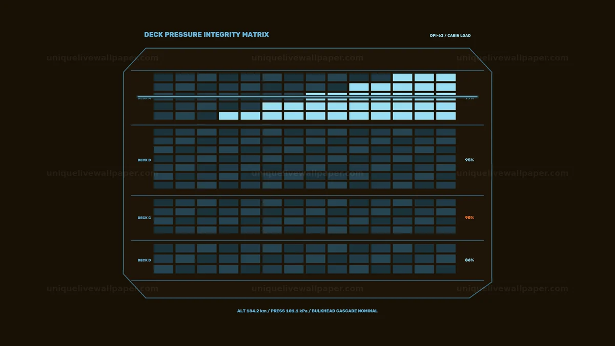 Spacecraft Hull Integrity HUD Seamless Loop
