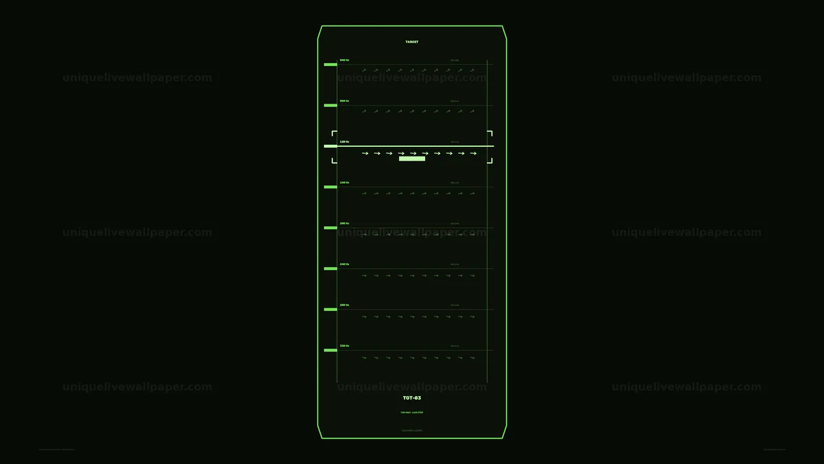 Watermarked thumbnail for Acoustic Pattern Analysis HUD Seamless Loop