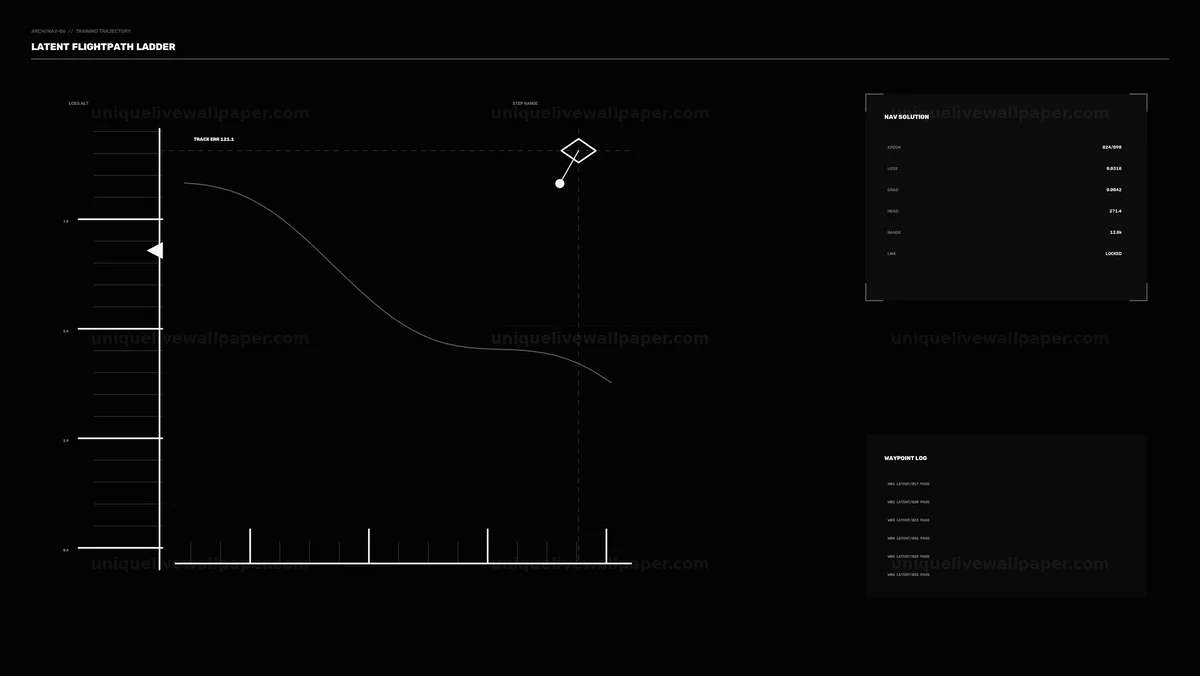 Watermarked thumbnail for Aircraft Flightpath Navigation HUD Seamless Loop