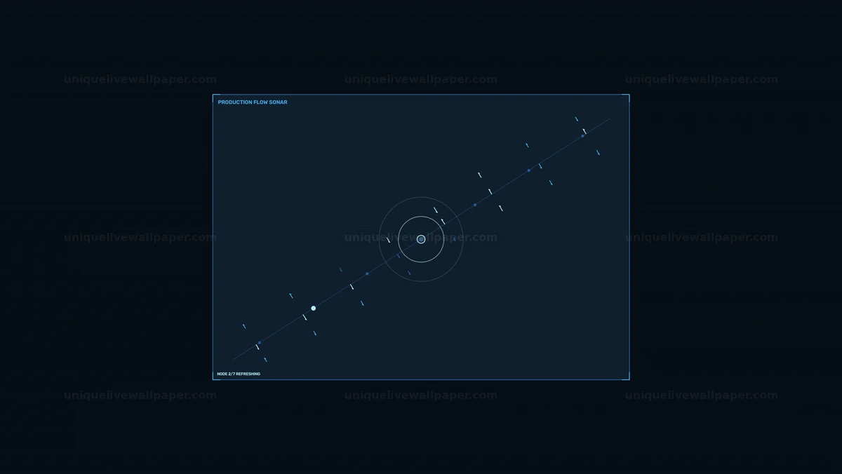 Watermarked thumbnail for Production Flow Dashboard HUD Seamless Loop