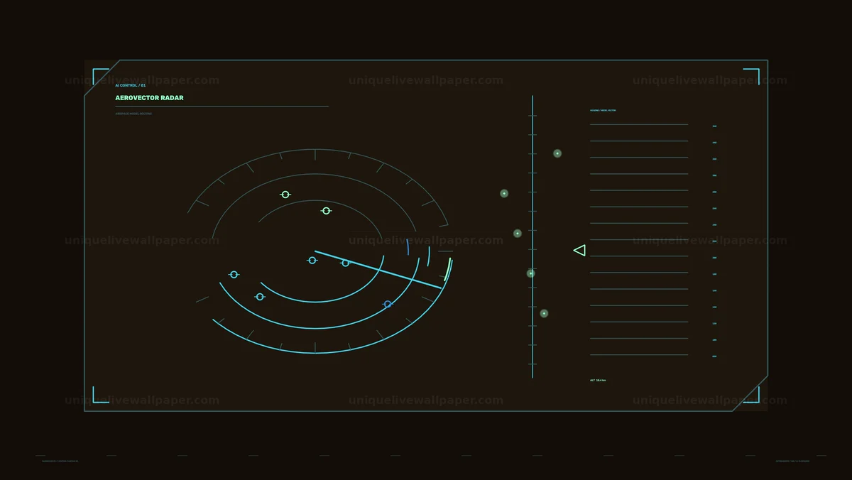 Watermarked thumbnail for AI Control Panel Radar HUD Seamless Loop