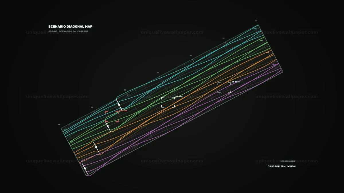 Watermarked thumbnail for AI Decision Support Scenario Map Seamless Loop
