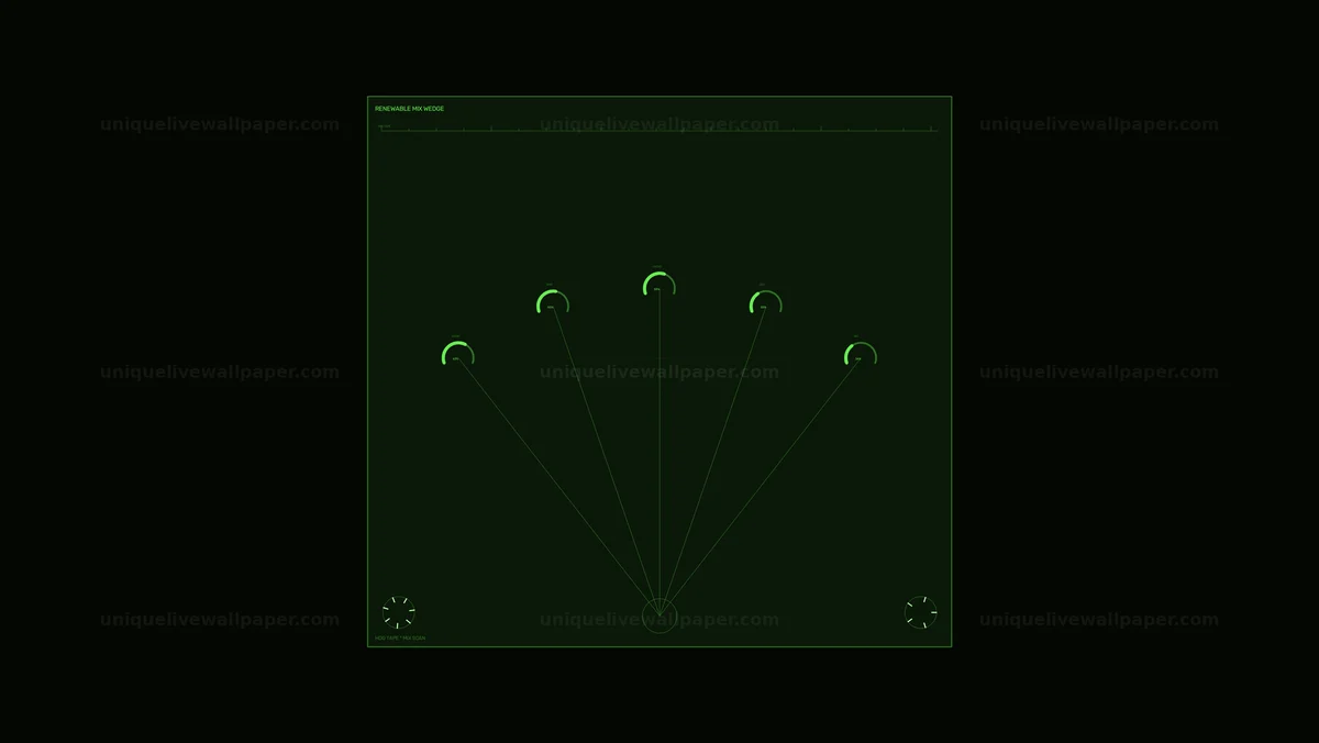 Watermarked thumbnail for Renewable Energy Data HUD Seamless Loop