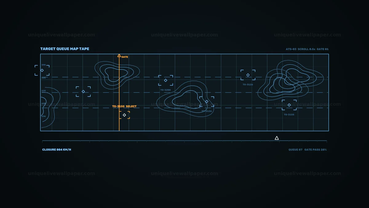 Watermarked thumbnail for Automated Target Selection HUD Map Seamless Loop