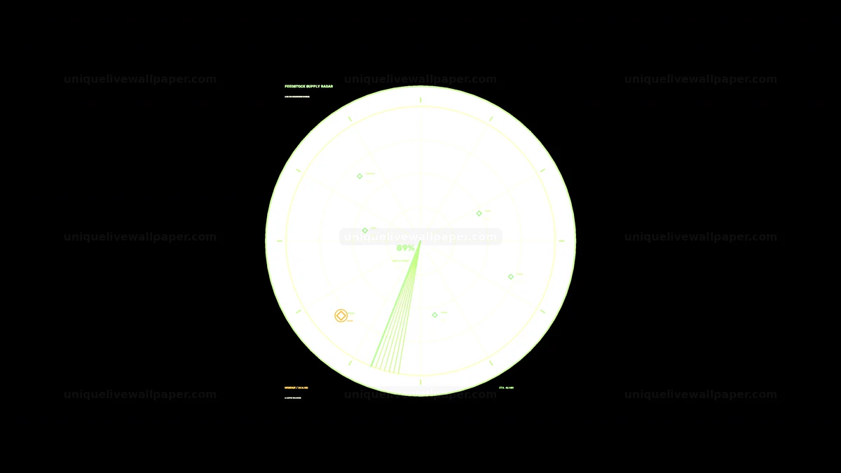 Biomass Energy Dashboard Radar Seamless Loop