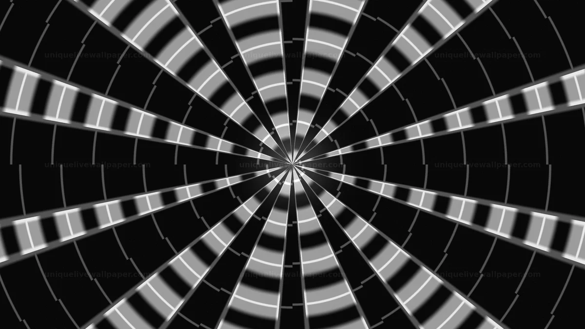 Black And White Morphing Polygon Background — Black and white morphing