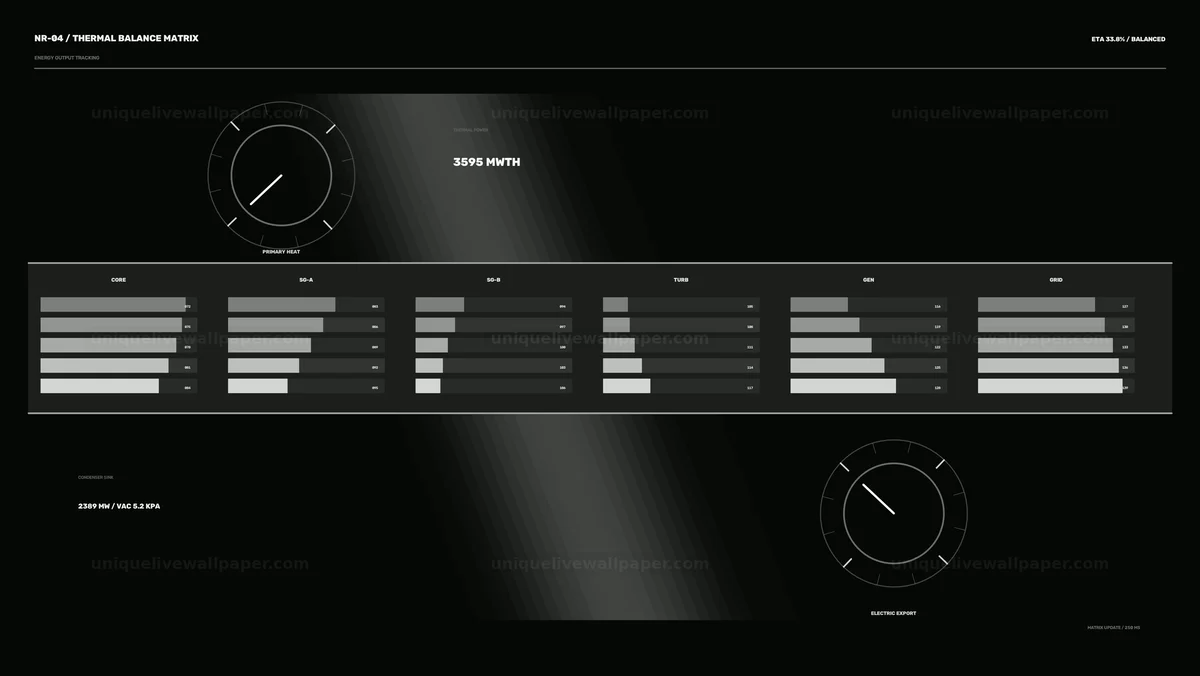 Watermarked thumbnail for Nuclear Reactor Energy Output Tracking HUD Seamless Loop